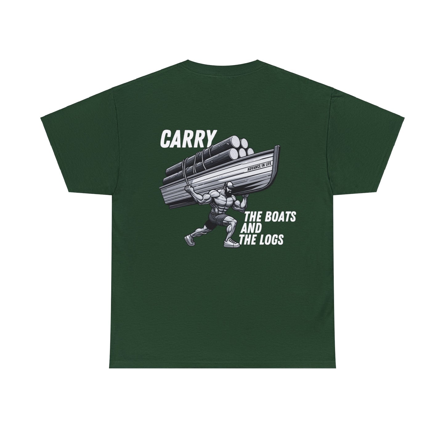 CARRY THE BOATS - T-Shirt Back Print