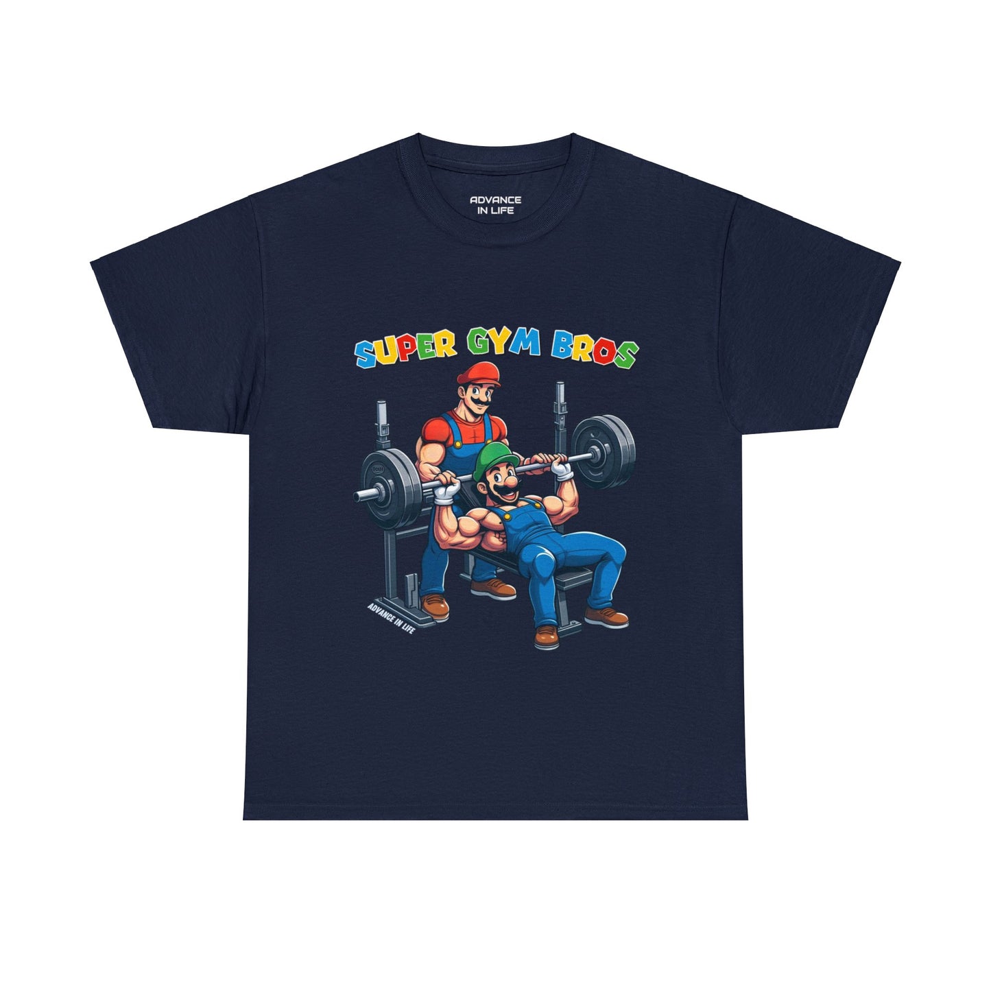 SUPER GYM BROS - T-Shirt Front Print