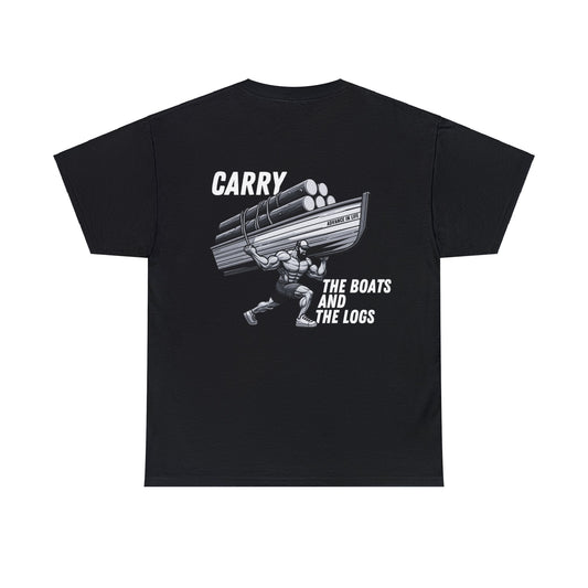 CARRY THE BOATS - T-Shirt Back Print