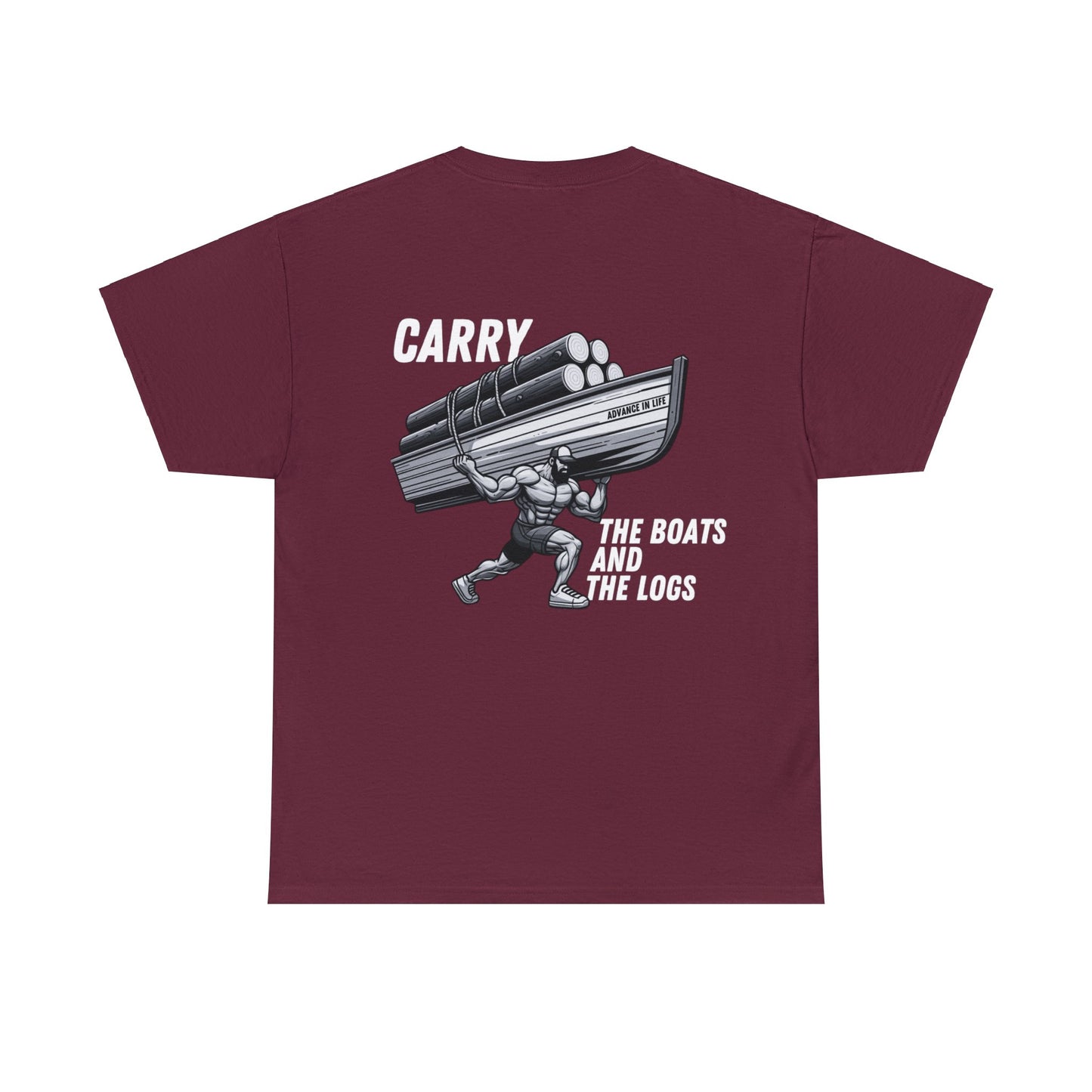 CARRY THE BOATS - T-Shirt Back Print